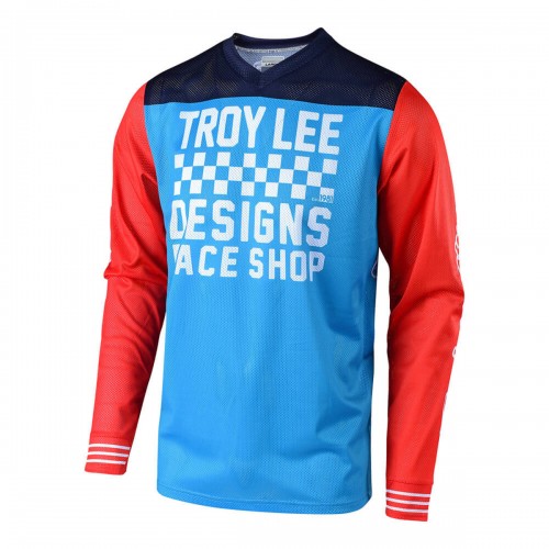 CAMISOLA TROY LEE DESIGNS GP AIR RACESHOP - OCEAN